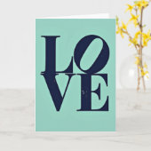 Minimalistische liefdeskaart kaart (Gele Bloem)