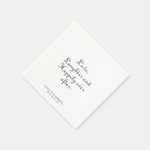 Minimalistische liefdeslasteraars en gelukkig ook  servet (Hoek)