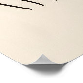 Minimalistische lijn boho-kunst aan de muur, Abstr Poster (Hoek)