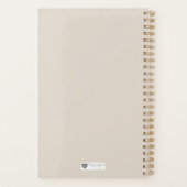 Minimalistische lijstkunstframe  planner (Achterkant)