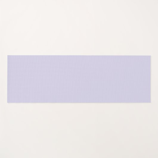 Minimalistische Lila yogamat (Voorkant (horizontaal))