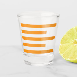Minimalistische Line Art Shot Glass Glas