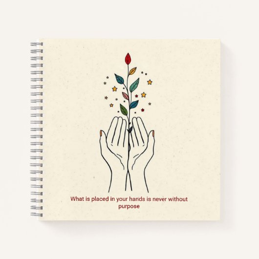 Minimalistische line art tijdschrift harde kaft sc notitieboek (Voorkant)