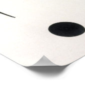 Minimalistische lineaire kunst poster (Hoek)