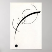 Minimalistische lineaire kunst poster (Voorkant)