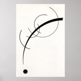 Minimalistische lineaire kunst poster