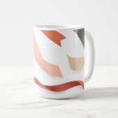 Minimalistische lintillustraties koffiemok (Voorkant rechts)