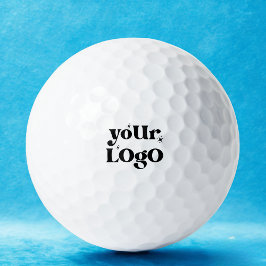 Minimalistische Logo-activiteiten Golfballen
