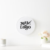 Minimalistische Logo-activiteiten Ronde Klok (Huis)