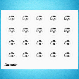 Minimalistische Logo-activiteiten Ronde Sticker