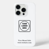Minimalistische Logo | Eenvoudig modern bedrijfson Case-Mate iPhone Case (Achterkant)