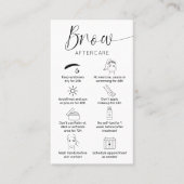 Minimalistische Logo Eenvoudige instructies voor h Visitekaartje (Voorkant)