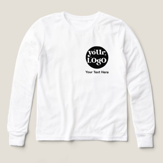 Minimalistische Logo en tekstzaken (Voorkant)