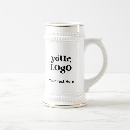 Minimalistische Logo en tekstzaken Bierpul (Rechts)