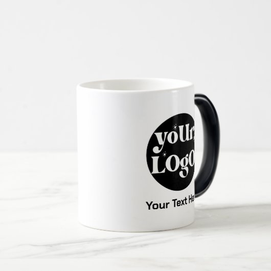 Minimalistische Logo en tekstzaken Magische Mok (Voorkant rechts)