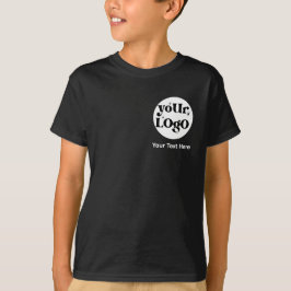 Minimalistische Logo en tekstzaken T-shirt