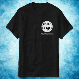 Minimalistische Logo en tekstzaken T-shirt