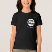 Minimalistische Logo en tekstzaken Tri-Blend Shirt (Voorkant)