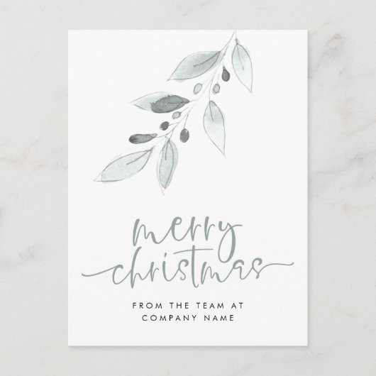 Minimalistische Logo voor bedrijven Briefkaart (Voorkant)