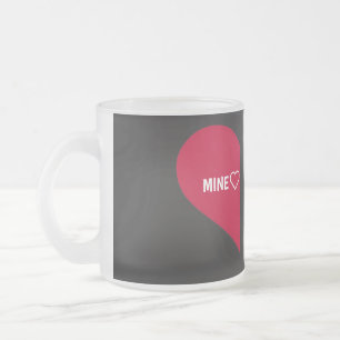 Minimalistische Love Coffee Mok