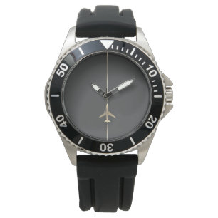 Minimalistische luchtvaart horloge