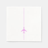 Minimalistische luchtvaart servetten (Voorkant)