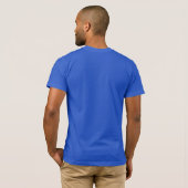 Minimalistische Lucky Shamrock T-Shirt (Achterkant volledig)