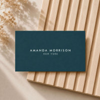 Minimalistische luxe boutique diep teal
