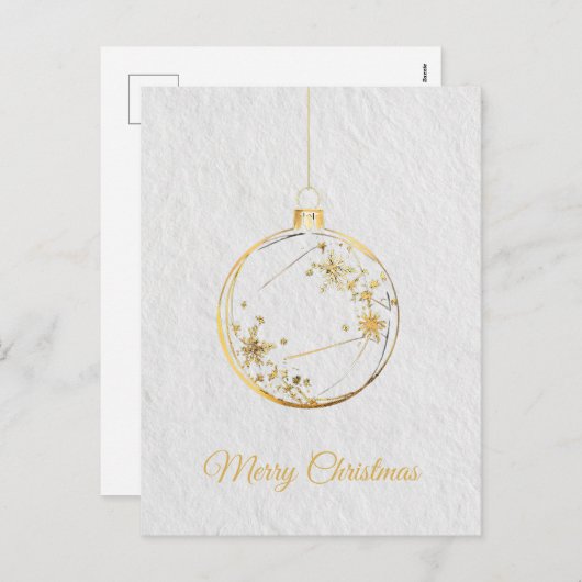 Minimalistische luxe Briefkaarten (Voorkant / Achterkant)