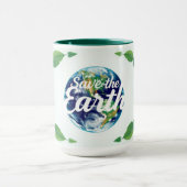 Minimalistische Luxe Eco-Bewakers Omhelzen Mok (Midden)