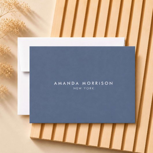 Minimalistische luxe leigrijze cadeaubon