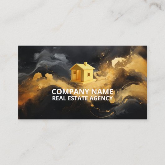 Minimalistische luxe Visitekaartjes (Voorkant)