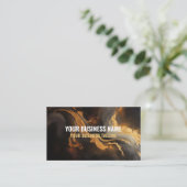 Minimalistische luxe Visitekaartjes (Staand voorkant)