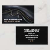 Minimalistische luxe Visitekaartjes (Voorkant / Achterkant)