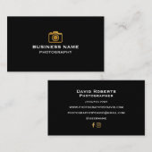 Minimalistische luxe Visitekaartjes (Voorkant / Achterkant)