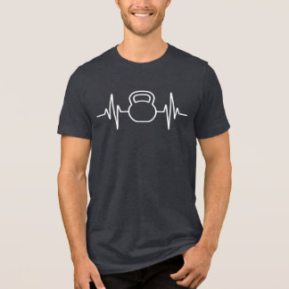 Minimalistische M-ontwerp | Krachtige Monogram Ver Tri-Blend Shirt