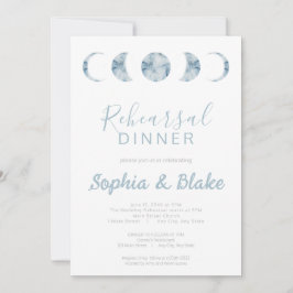 Minimalistische maan fasen Celestial repetitie din Kaart