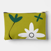 Minimalistische Madeliefjesbloem Abstracte Botanis Etui (Achterkant)