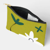 Minimalistische Madeliefjesbloem Abstracte Botanis Etui (Open)