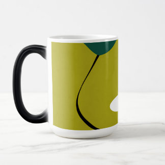 Minimalistische Madeliefjesbloem Abstracte Botanis Magische Mok