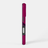 Minimalistische Magenta Abstract iPhone 16 Hoesje (Rechterkant)