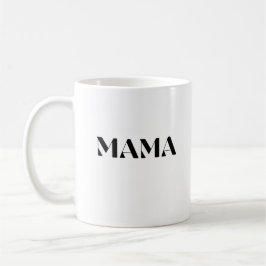 Minimalistische Mama mok - geschenken voor mama