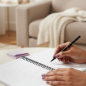 Minimalistische Marine Persoonlijke Maandelijks Planner