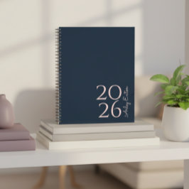 Minimalistische Marine Persoonlijke Maandelijks Planner
