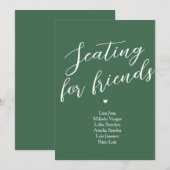 Minimalistische marinetelegisters kaart (Voorkant / Achterkant)