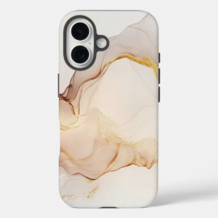 Minimalistische Marmer - Elegant & Tijdloos Design iPhone 16 Hoesje