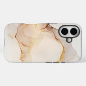 Minimalistische Marmer - Elegant & Tijdloos Design Case-Mate iPhone Case (Achterkant (horizontaal))