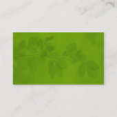 Minimalistische massagetherapeut Visitekaartje (Achterkant)