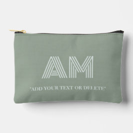 Minimalistische Matcha Groene Monogram Etui