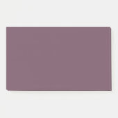 Minimalistische Matte Plum Post-It Notes (Voorkant)